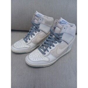 Nike Wedge Dunk Sky Hi Essential White/Dove Grey US Size 7 644877-102